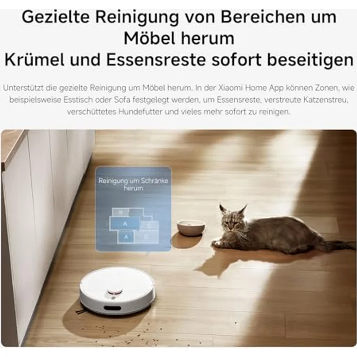 Xiaomi Robot Vacuum H40, Staubsauger-Roboter mit leistungsstarker Saugkraft – Bild 13