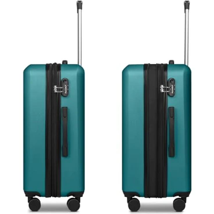Check in Paradise 2.0, mittelgroßer Trolley 68 cm, stoßfestes ABS Material, erweiterbar, Teleskopgriff, 74 Liter Volumen – Bild 3