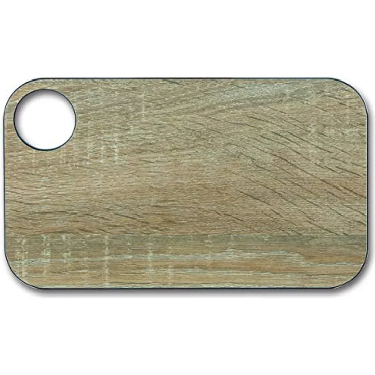 Arcos Schneidbrett - Schneidbrett - Harz und Zellulose Fiber 24 x 14 cm und 6,5 mm dicke - Farbe Braun