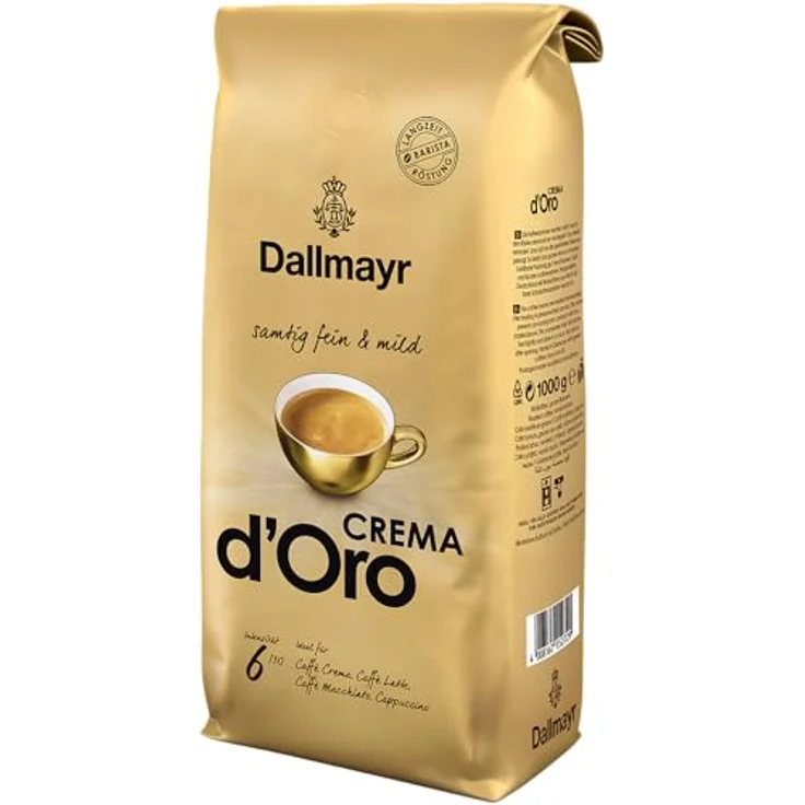 Dallmayr Kaffee Crema d'Oro 500g Kaffeebohnen (1 x 500 g) – Bild 3
