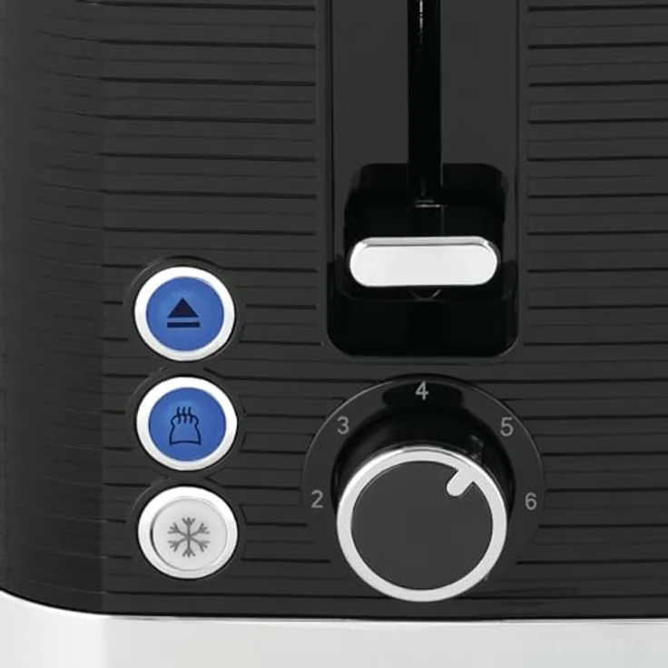 ECG Toaster ST 2750 Stripe, 2 Scheiben, 930 Watt, Auftaufunktion, Kunststoffgehäuse – Bild 7