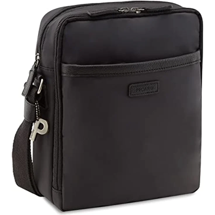 Picard S'Pore Umhängetasche, 22 cm, schwarz, 100% Nylon, praktische Größe 22 x 8 x 25 cm – Bild 3
