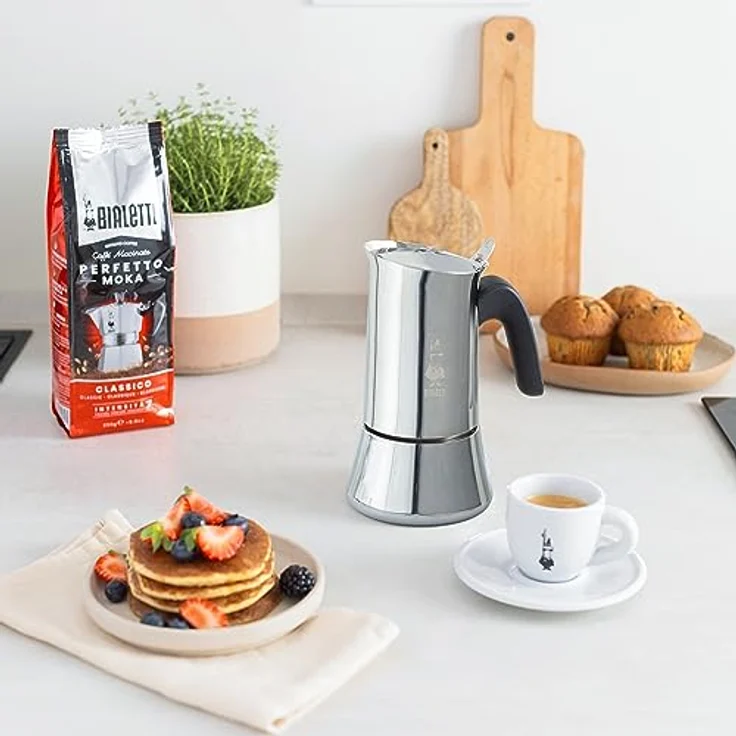 Bialetti New Venus, Espressokocher, Stahl, 2 Tassen – Bild 3