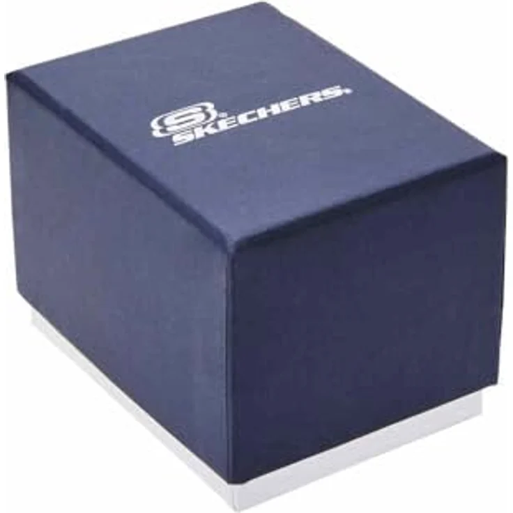 Skechers Quarzuhr SR9043, Herrenuhr analog mit Rotguss-Metallgehäuse, schwarzem Zifferblatt und 4 zusätzlichen Schmuckarmbändern – Bild 7