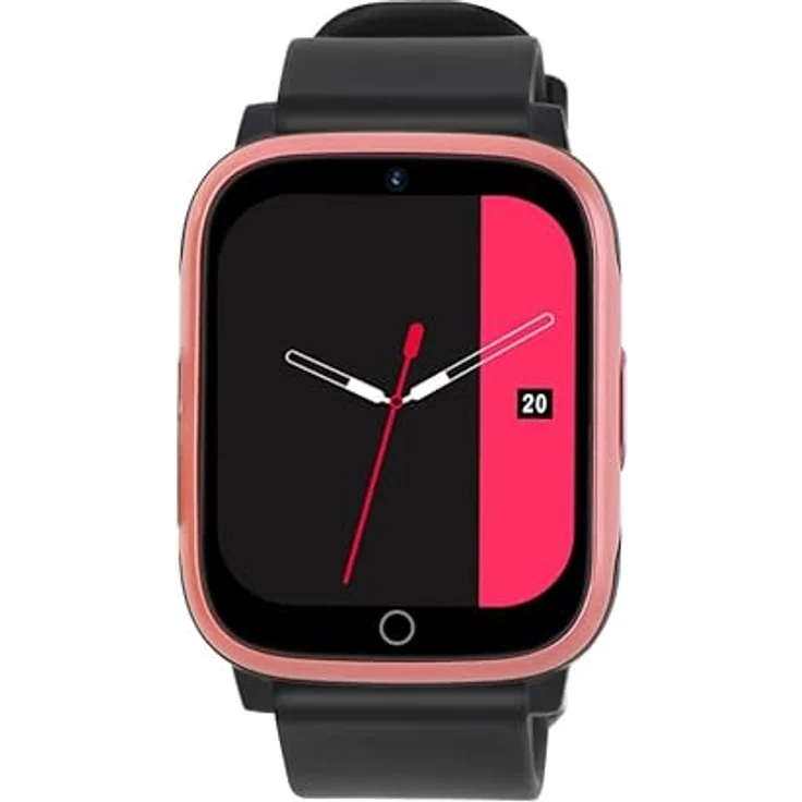 NikuTRAX Krankenpflegeuhr GPS-Smartwatch NC83E mit SOS und Sturzerkennung - Koralle – Bild 1