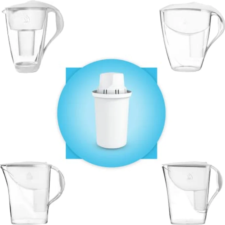 Dafi | Standard Classic Wasserfilter | Ersatz Filter-kartuschen kompatibel mit Brita Classic, PearlCo Classic | Reduziert die Wasserhärte | Alternative zu Flaschenwasser | BPA-frei | 3er-Pack – Bild 2