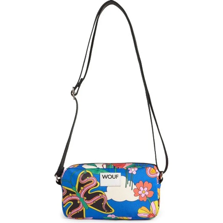 Wouf Daily Umhängetasche, 19 cm, blau, 100% Polyester, kompakte Größe