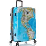 Heys Hartschalen-Trolley Journey 3G bunt, 76 cm, 4 Rollen, TSA Schloss, Volumenerweiterung