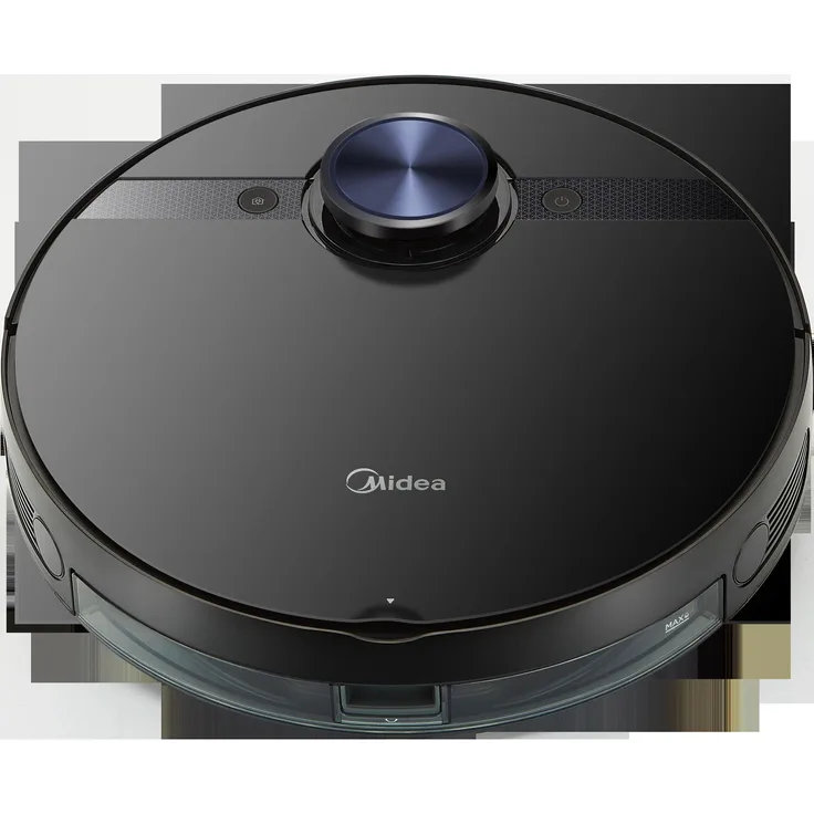 Midea M7 Evo Robot Vacuum Cleaner, Staubsauger Roboter mit fortschrittlicher Navigation, Schwarz