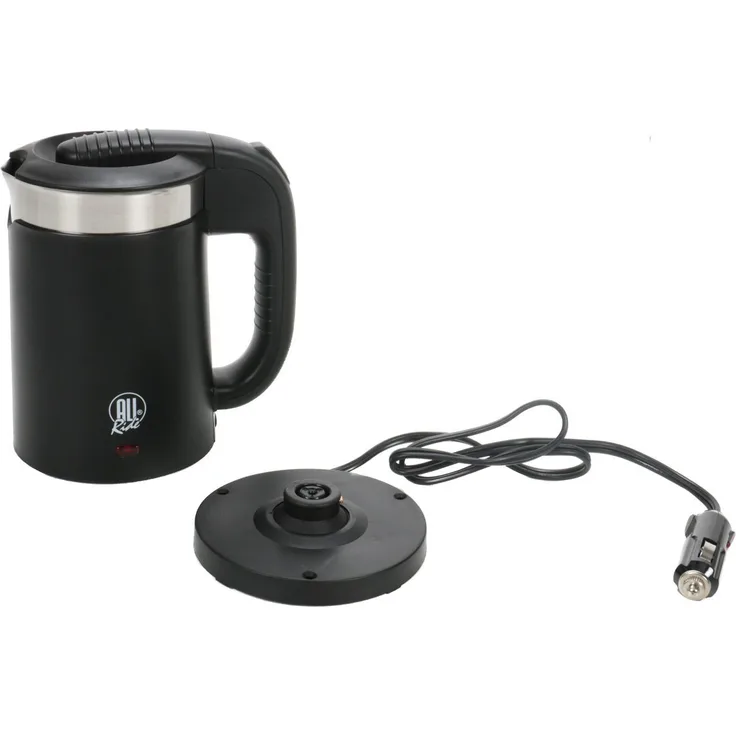 All Ride Reise-Wasserkocher 24V, 0.5 l, 300 W, mit Abschaltautomatik und Trockenlaufschutz