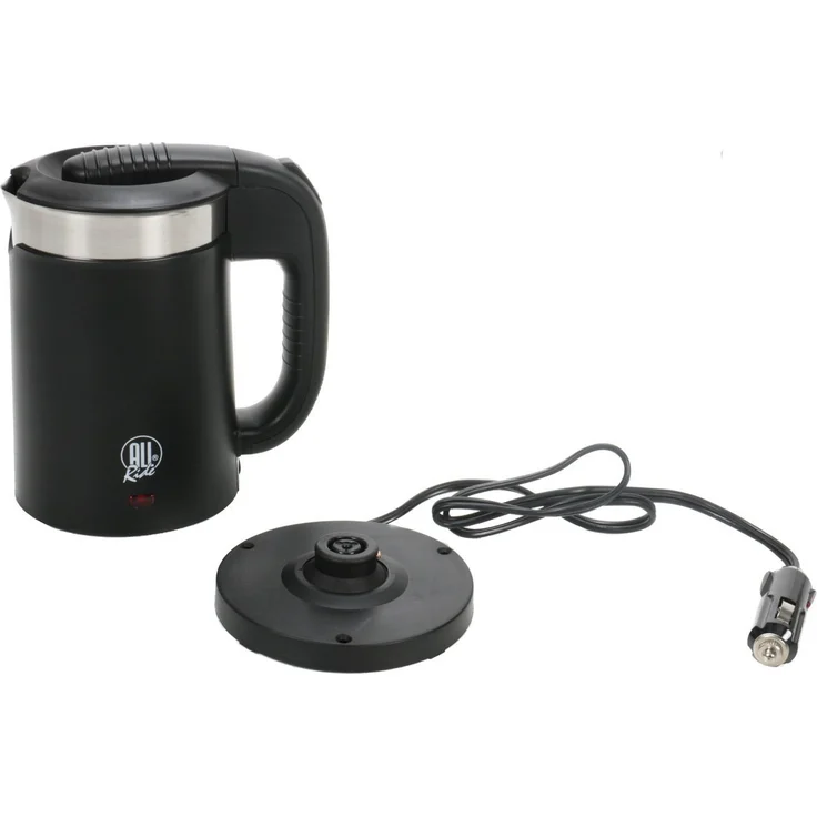 All Ride Reise-Wasserkocher 24V, 0.5 l, 300 W, mit Abschaltautomatik und Trockenlaufschutz
