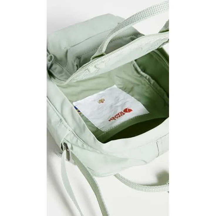 Fjällräven Kånken Sling, Umhängetasche aus Vinylon F, Mint Green, 15 x 20 x 11 cm, verstellbarer Schultergurt, Handyfach – Bild 6