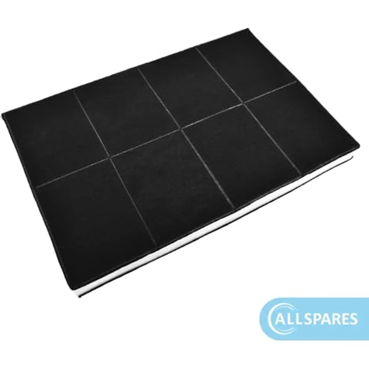 AllSpares Aktivkohlefilter für Dunstabzugshauben, geeignet für Bosch Siemens Neff Constructa 460008, 362x238x28 mm, hohe Filterqualität für saubere Küchenluft – Bild 3