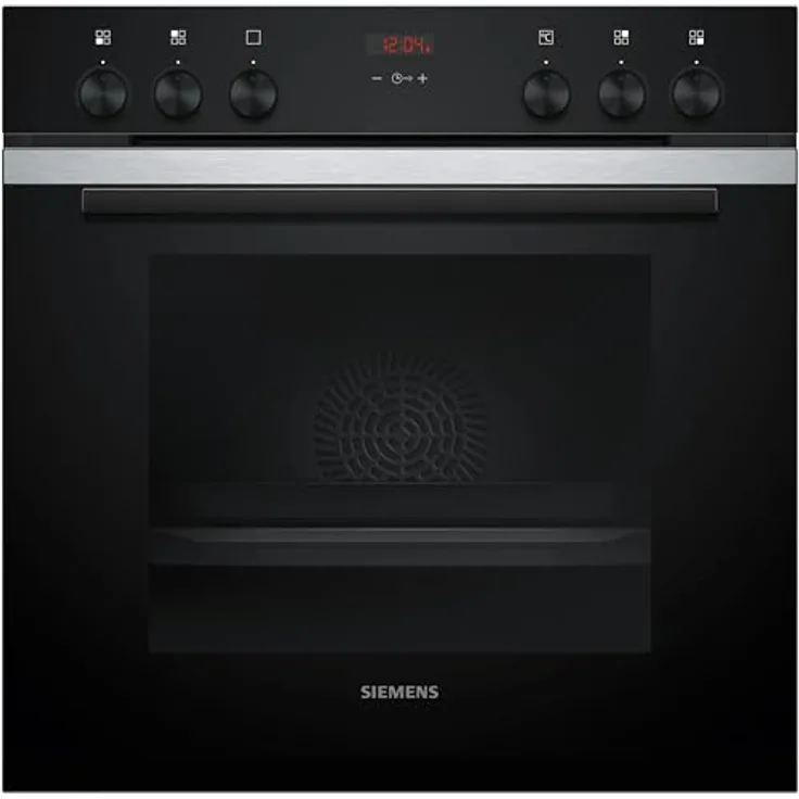 SIEMENS iQ300 Einbau-Herd 60 x 60 cm Edelstahl HE213ABS4 - 3D Heißluft, gleichmäßige Hitze, exzellente Ergebnisse