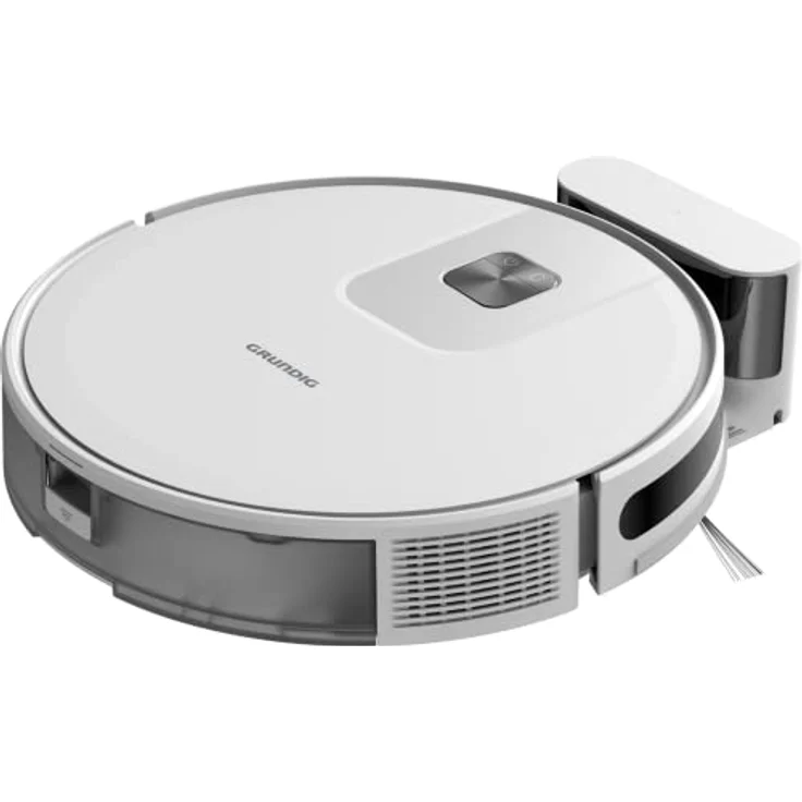 GRUNDIG VCR 4230 Saugroboter, 2000 pa, Gyro Technologie, bis zu 170 Min Laufzeit, 4 Saugraftstufen, 500 ml Staubbehälterkapazität, App Steuerung, Weiß – Bild 4