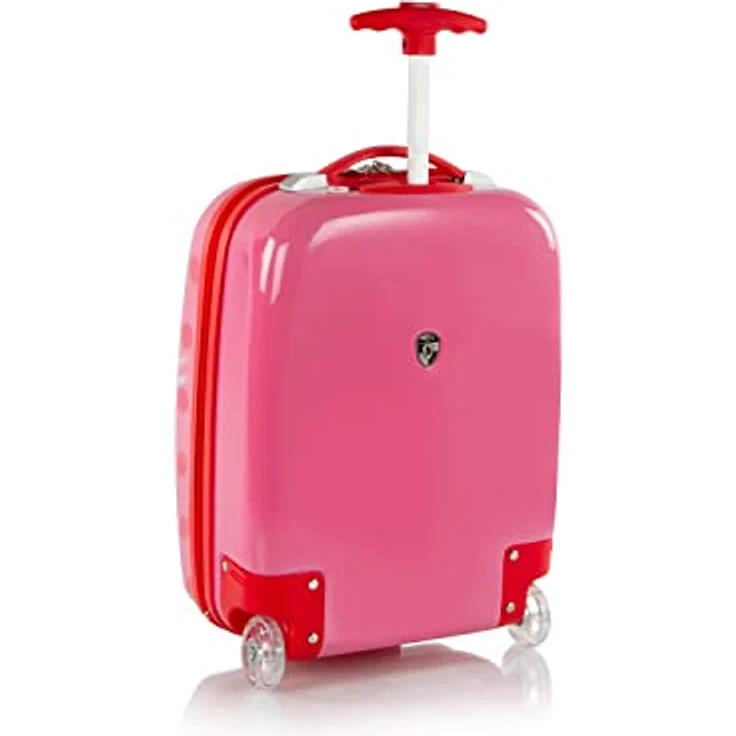 Heys Kinderkoffer Miraculous Lady Bug rosa, 46 cm, 2 Rollen, leichter Polycarbonat-Verbundstoff, Heys x Joachim Llambi Kindertrolley Handgepäck-Koffer – Bild 5