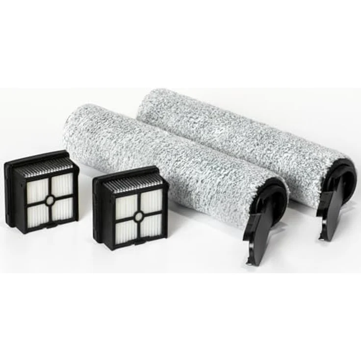 Vileda PureClean S5 Zubehörset – 2 Ersatzrollen und 2 Ersatzfilter für Nass- und Trockensauger, leistungsstarke Mikrofaserrollen – Bild 2