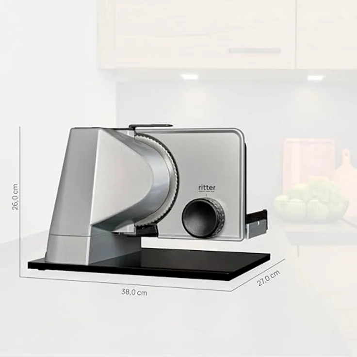 Ritter Allesschneider sono 5, elektrischer Allesschneider mit ECO-Motor, made in Germany – Bild 6