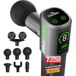 Donnerberg PROBERG 2025 – Kraftvolle Massagepistole mit 24 kg Druckkraft 3500 mAh Markenakku, 7 Jahren Motorgarantie