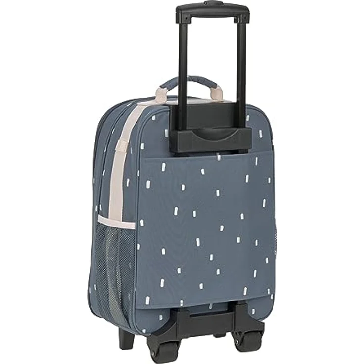 LÄSSIG Kinderkoffer Happy Prints, Trolley, Midnight Blue, 2 Rollen – Bild 3