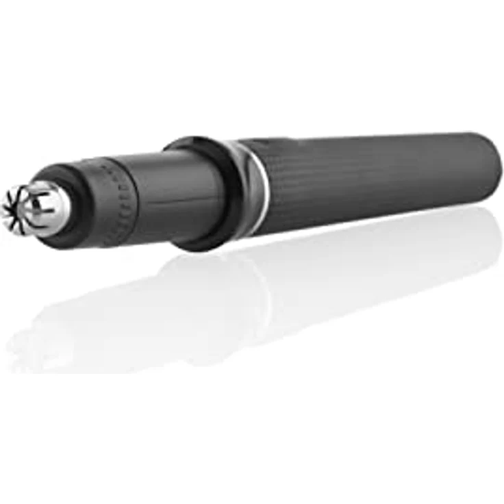 ETA Nasenhaarschneider Jake - Rotatierendes Schneidystem, Betrieb 40min, USB-C Aufladen, Grau – Bild 4