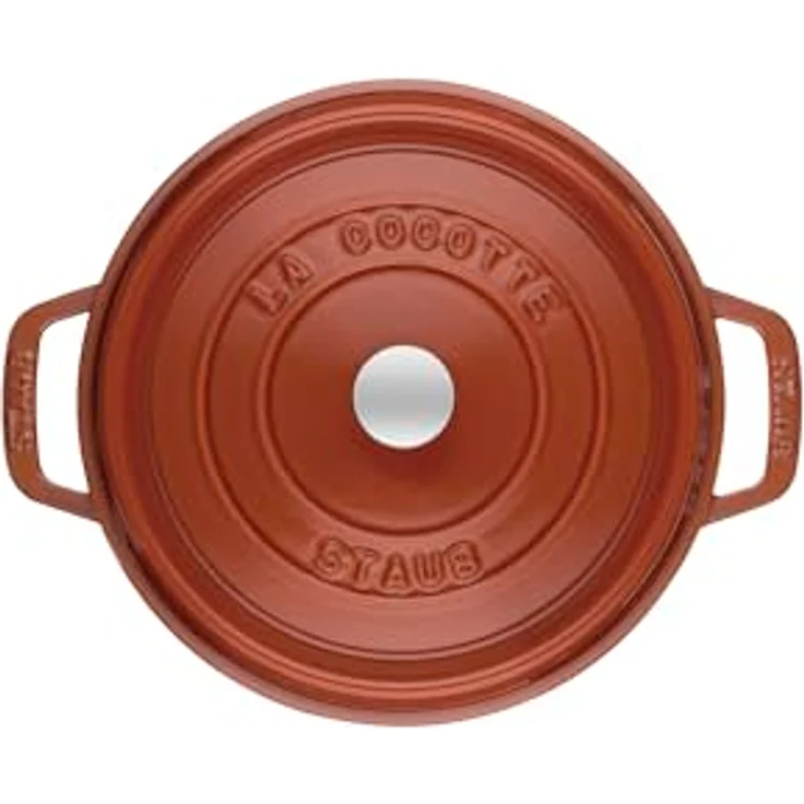 Staub Cocotte, rund, Induktionsgeeignet, Gusseisen, Zimt, 26 cm, 1 Einheiten – Bild 4