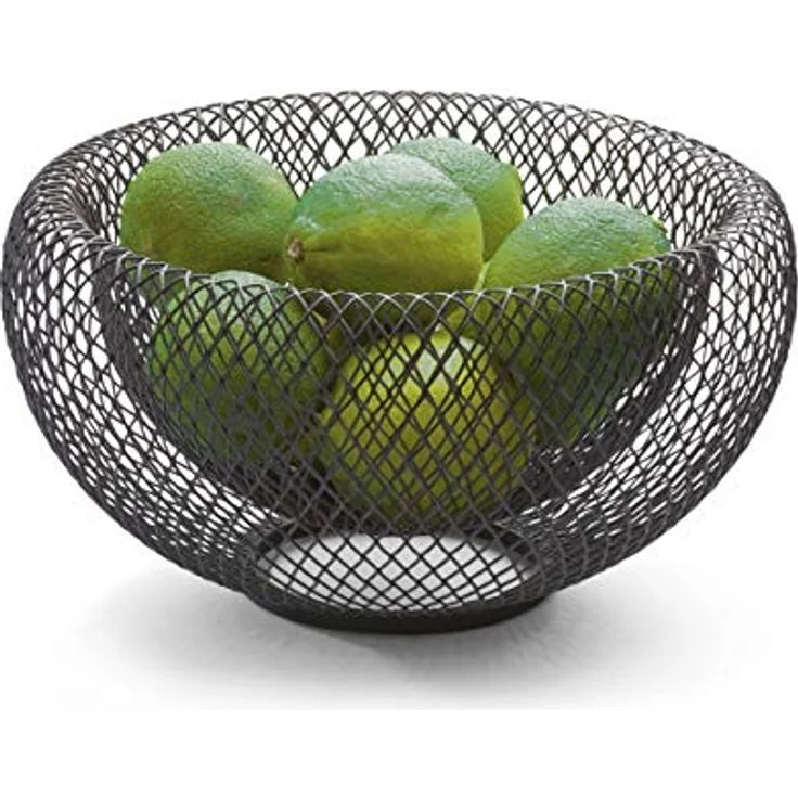 PHILIPPI Mesh Obstschale XL, pulverbeschichteter Stahl, 40 cm Durchmesser, leicht und luftdurchlässig – Bild 9
