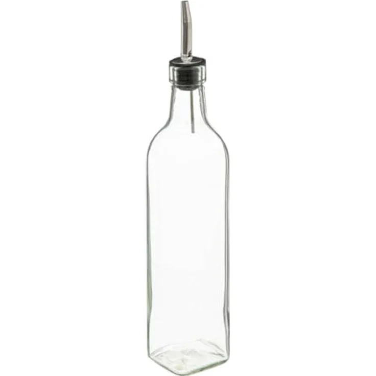 5five Simply Smart Menage-Set Essig- und Ölspender, 3-tlg. aus Bambus mit 480 ml Flaschen, Transparent – Bild 4