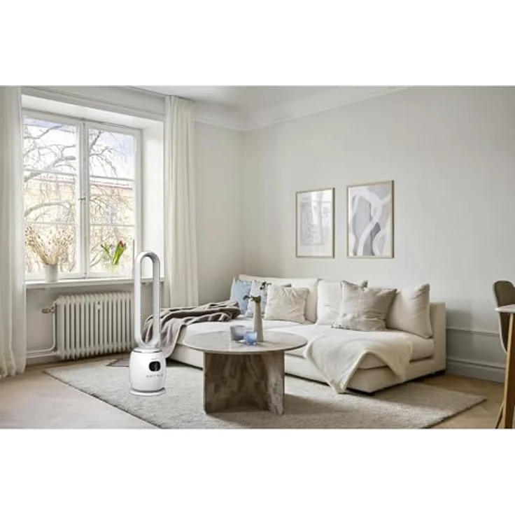 Be Cool Turmventilator 60W, rotorloser Ventilator mit 3 Geschwindigkeitsstufen, 60°-Oszillation und Fernbedienung – Bild 6