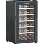 HOMCOM Weinkühlschrank, 91 L Flaschenkühlschrank für 41 Flaschen, Touch-Bedienung, 5-20°C, Innenbeleuchtung, Schwarz