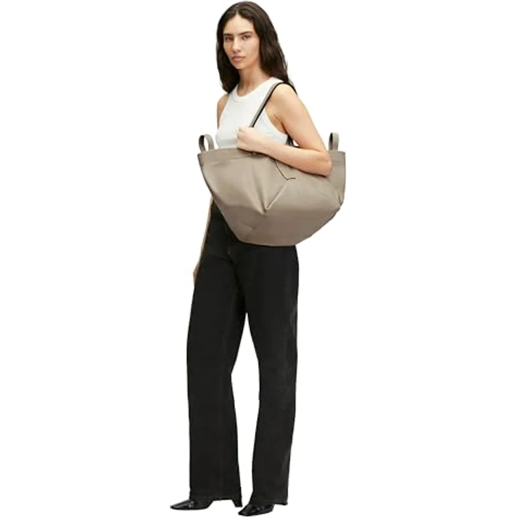 Liebeskind Berlin Shopper Elvira 2144218, edler Einkaufstasche aus Lammleder, Schwarz – Bild 5