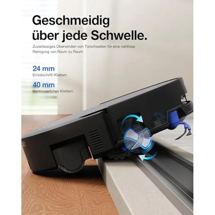 ECOVACS DEEBOT T90 PRO OMNI, Saug- und Wischroboter mit 30.000 Pa Saugleistung, automatischer Moppreinigung und PowerBoost-Technologie – Bild 8