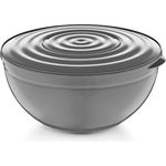 Michelino Rührschüssel mit Deckel, spülmaschinengeeignet, 5500ml aus hochwertigem Kunststoff