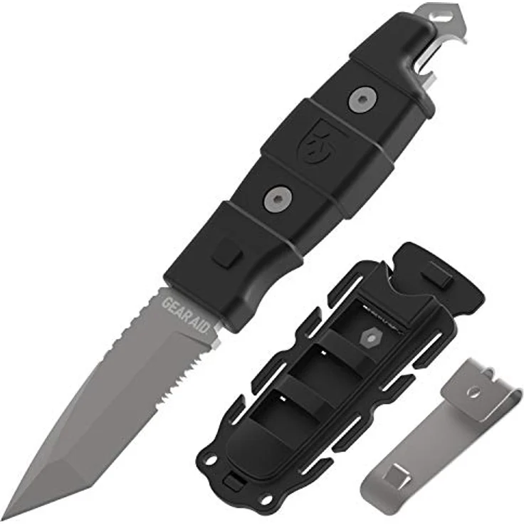 GearAid Kotu Tanto Survivalmesser Schwarz One Size – Bild 1