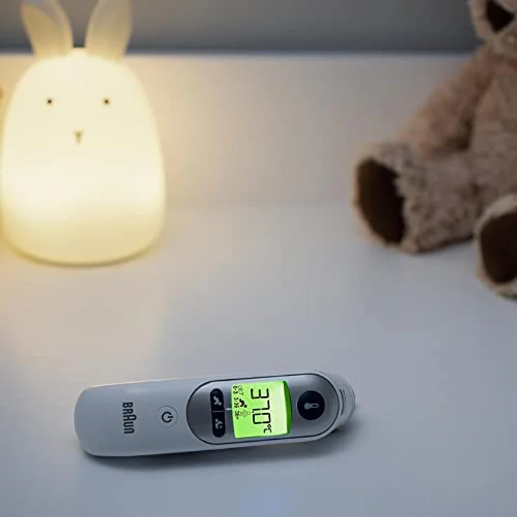 Braun ThermoScan 7+, Ohrthermometer mit Age Precision Technologie, Nachtmodus und Lautlosmodus – Bild 7