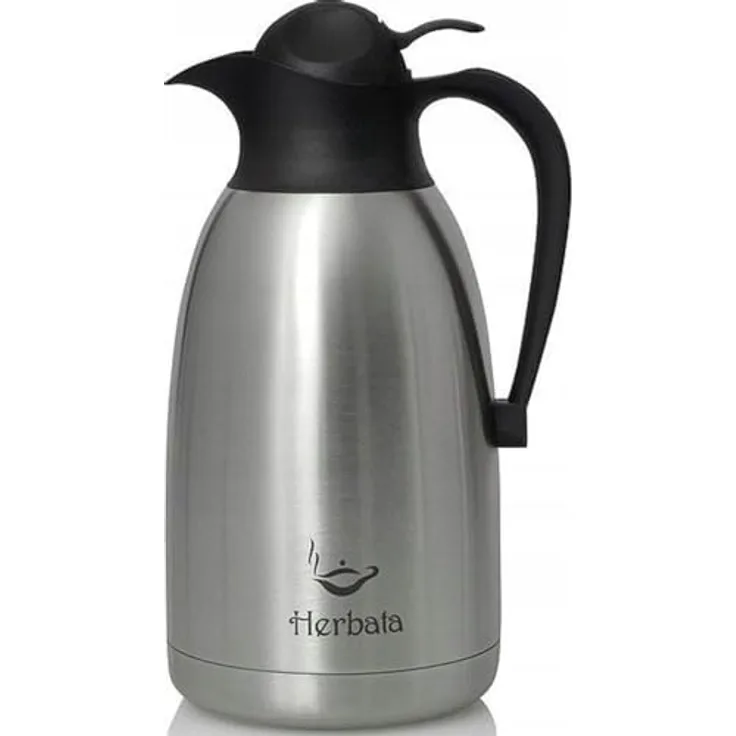 Promis Thermoskanne TMH20H, Mehrfarbige Edelstahl-Isolierkanne, 2 l, 14,2 x 14,2 x 29,2 cm