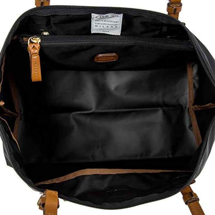 Bric's X-Bag Schultertasche, 34 cm, schwarz, 100% Nylon, leicht und strapazierfähig – Bild 2