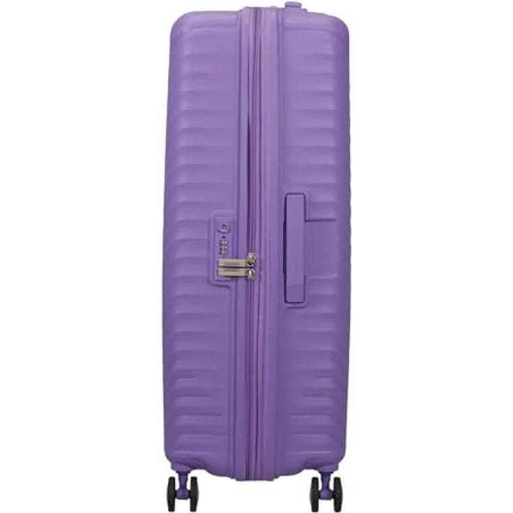 American Tourister Diablast Spinner 78/29 TSA EXP Trolley, 98-111 Liter, violett, mit TSA-Schloss und vier Doppelrollen – Bild 3