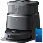 ECOVACS DEEBOT T30 Omni Saugroboter mit Wischfunktion, Mini Station Staubsauger Roboter, 11.000 PA Saugkraft, Adaptive Kantenreinigung mit TruEdge™ Mopping Technolgie, ZeroTangle™ Design