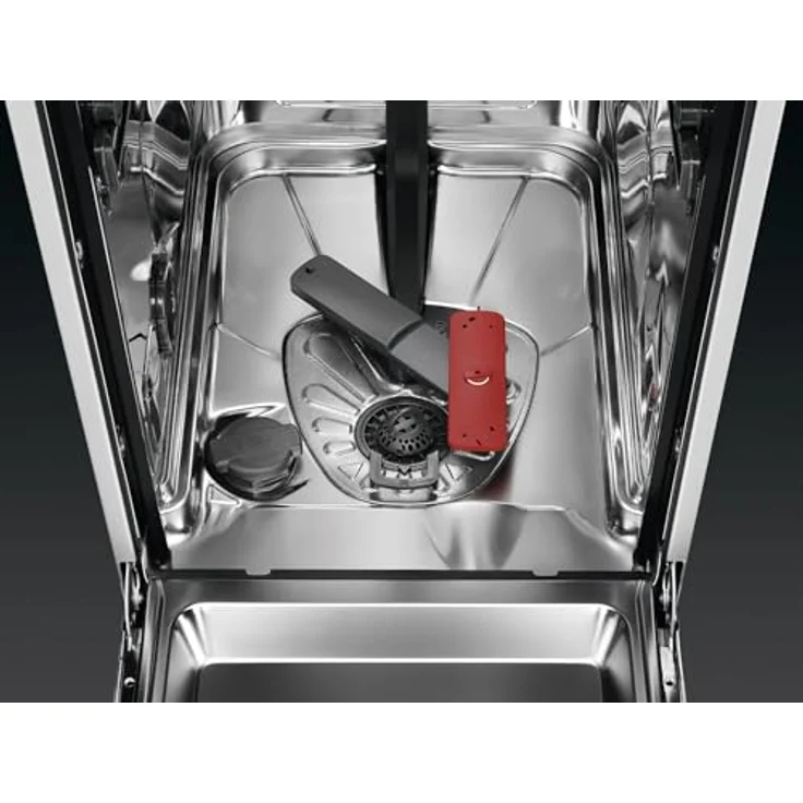 AEG FSE73427P Vollintegrierbarer Einbaugeschirrspüler mit AirDry Technologie, 7 Spülprogrammen, ExtraSilent 42dB, Schwarz – Bild 5