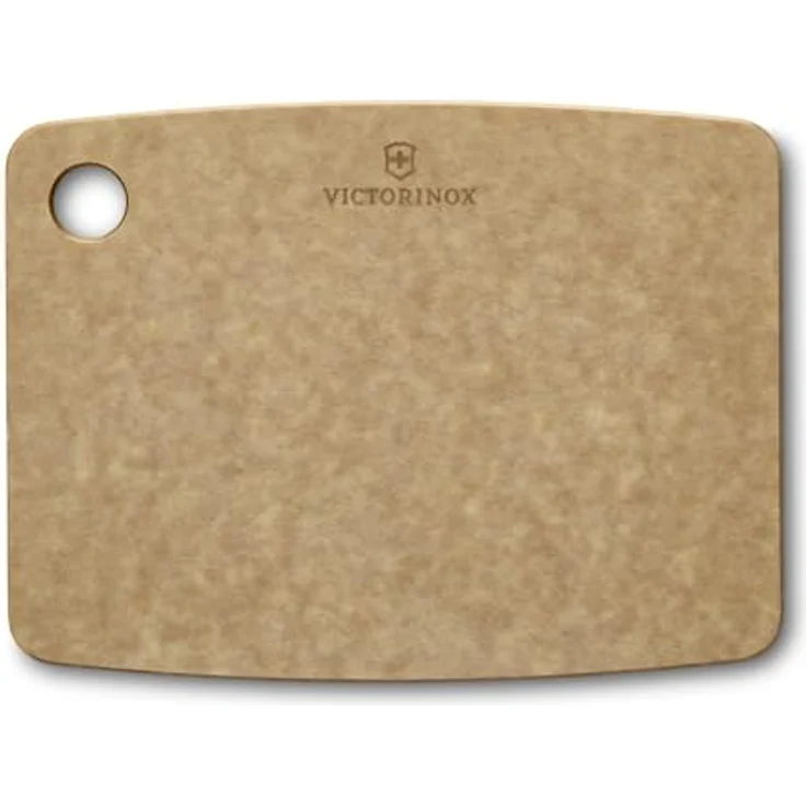 Victorinox Schneidebrett Kitchen Series, Klingenschonend, Spülmaschinenfest, Langlebig, XS (20.3 x 15.2 x 0.6), Braun – Bild 1