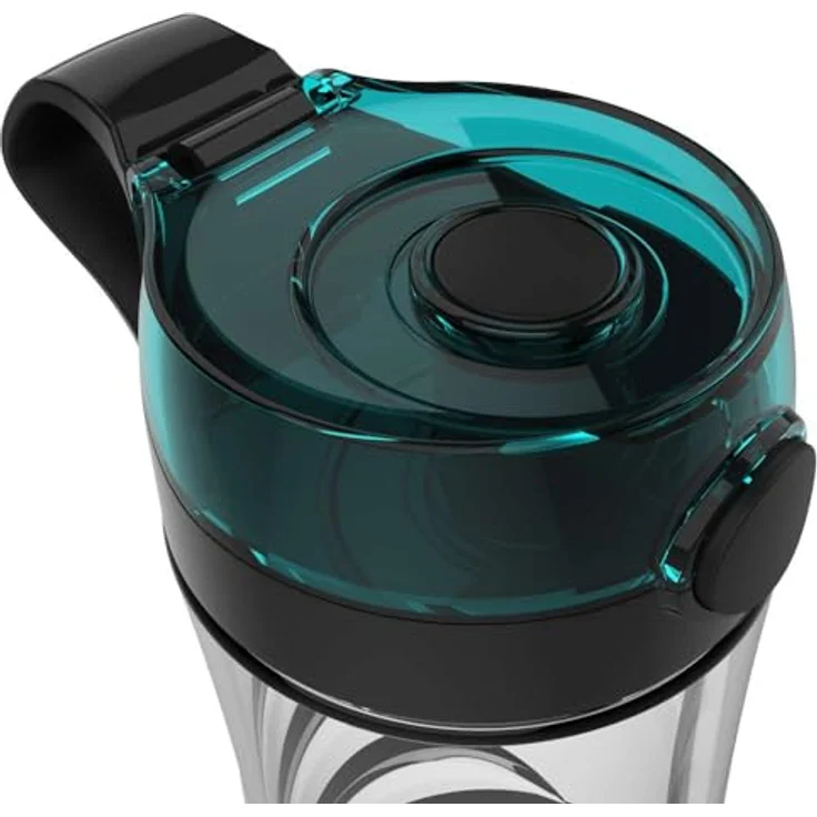 Cecotec Power Titanium 650 EasyGo Inox, Einzel-Standmixer mit 650W, 4-Klingen-Messer mit schwarzer Titanbeschichtung, inkl. 2 Kühlschläuche und 2 robuste 600ml-Becher – Bild 3