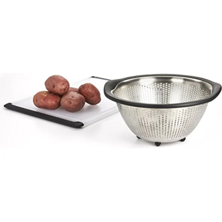 Zagg OXO Good Grips 5-Quart Stainless-Steel Colander, 18 8 Edelstahl – Bild 6