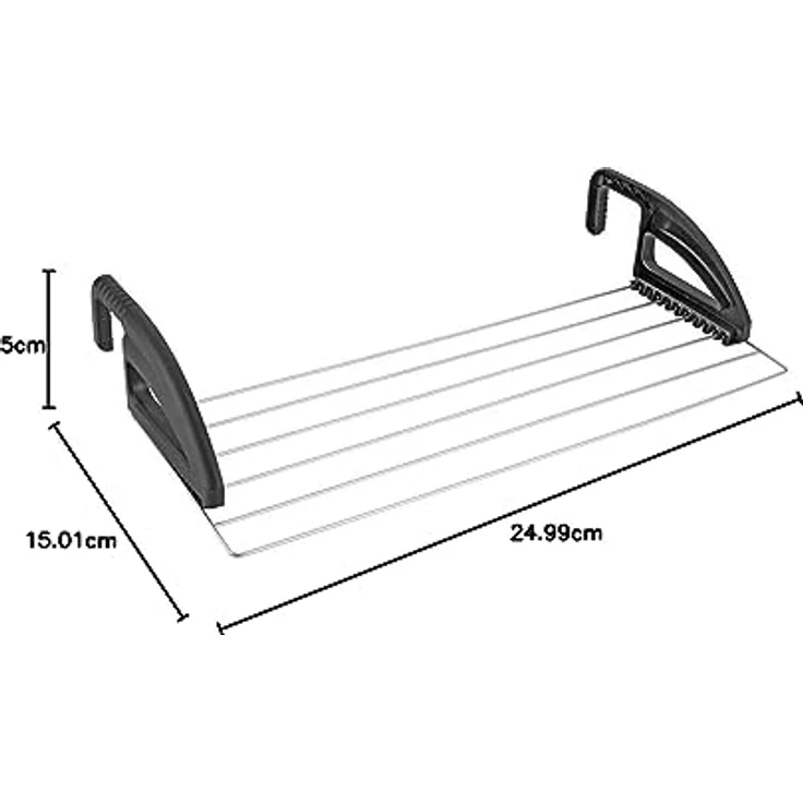 Metaltex Click Heizkörper- und Balkonwäschetrockner – Bild 6