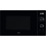 AEG Mikrowelle freistehend / MFB252DB / Grillfunktion / 25 L/Auftau-Funktion / 900 W/LED-Beleuchtung/Schwarz