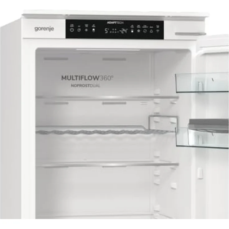 Gorenje G600 NRKI517D61WF Einbau Kühlschrank/Gefrierschrank, 252 l, 177.2 x 54 x 54.5 cm, Fresh Zone Fach, Weiß – Bild 5