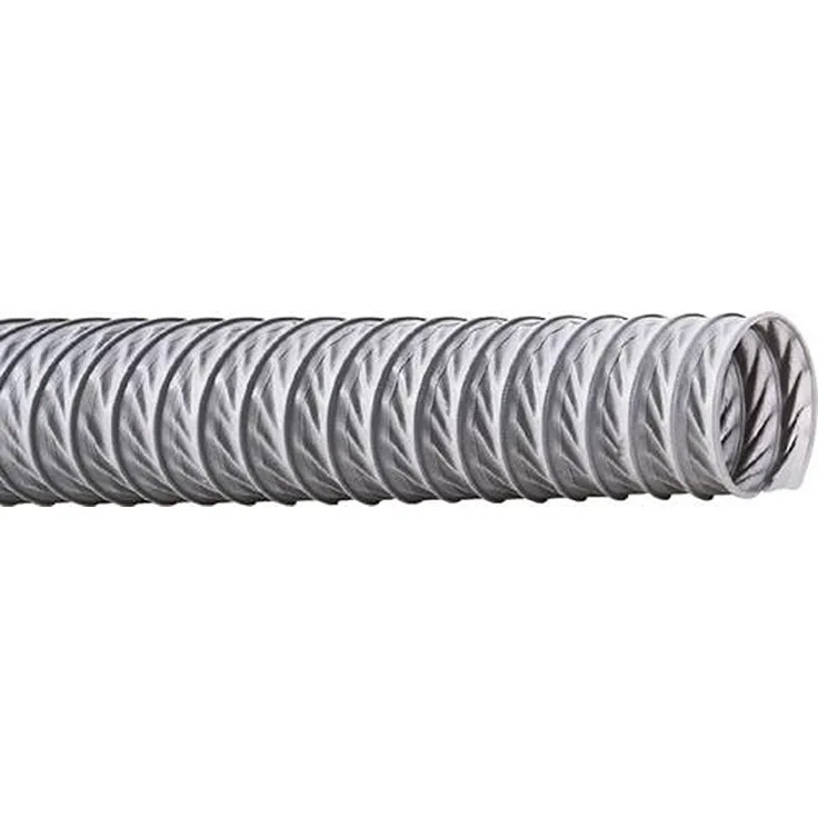 Teguma Abzugshaubenschlauch VENTILAZIONE®/LDA I, 6er Pack, 102mm, 6m, graue Innenseele, EN 13180, EN ISO 1307:2008