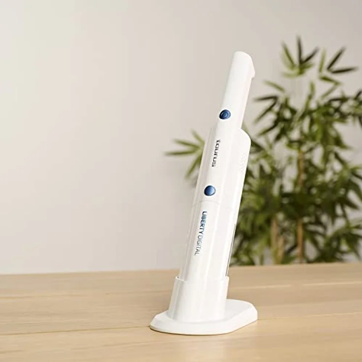 Taurus Liberty Digital, Handstaubsauger, weiß mit DIGITAL-Treibermotor und MULTI FILTERUNG – Bild 3