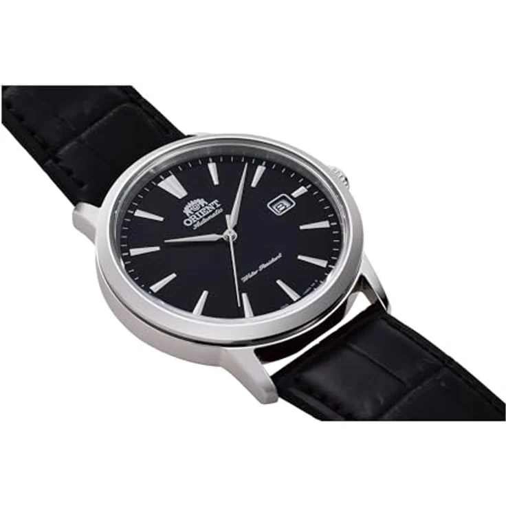 Orient RA-AC0F05B30B Contemporary Herrenuhr, Automatik 42mm, schwarzes Zifferblatt, Edelstahl, 5ATM wasserdicht – Bild 3