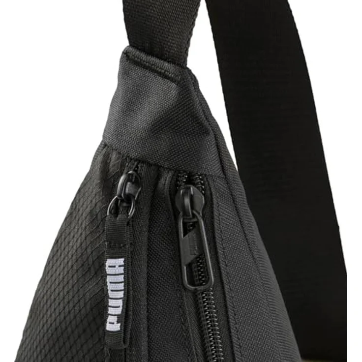 PUMA Umhängetasche PUMA Deck 4L, Schultertasche für Erwachsene mit gepolsterter Rückseite und verstellbarem Schulterriemen, Schwarz – Bild 3